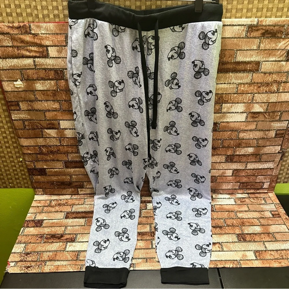 Disney Mickey Mouse Print Joggers size L - Picture 8 of 9